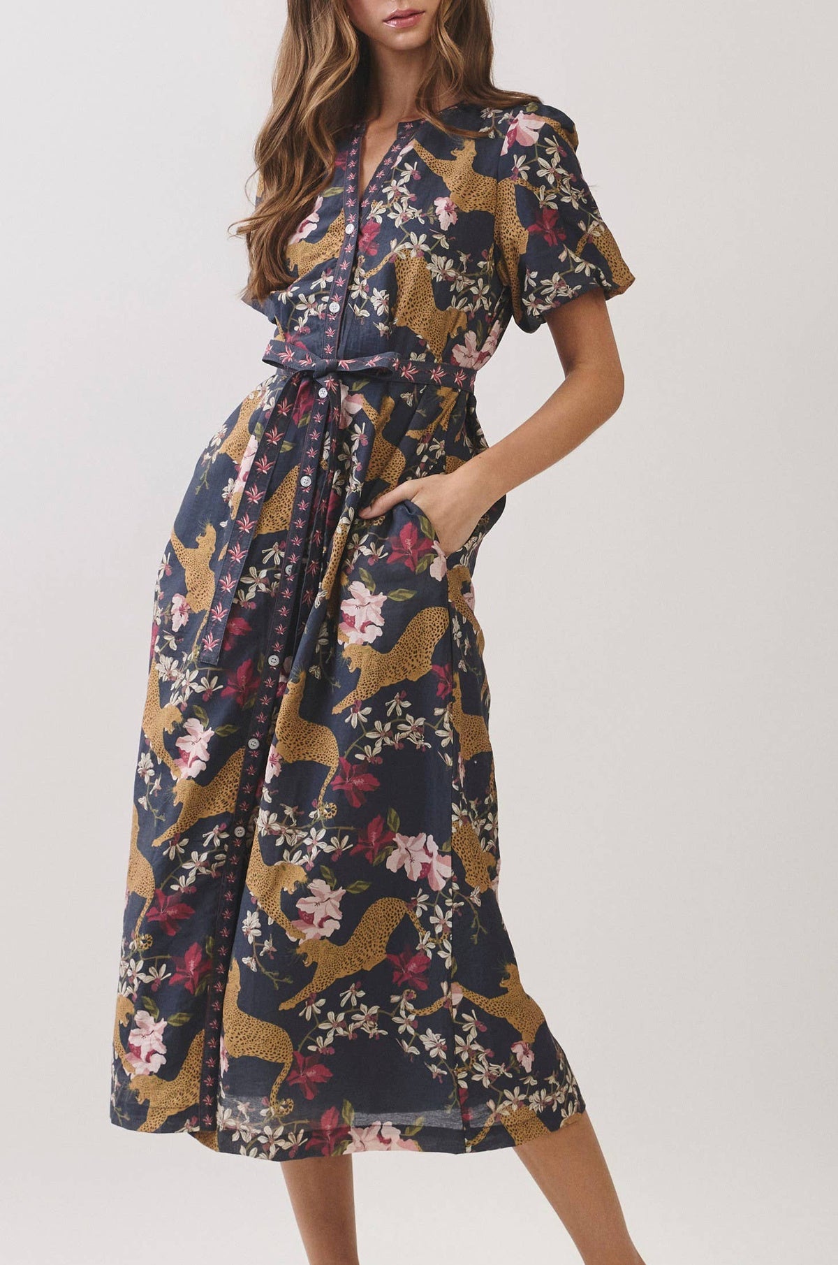 jasmine dress - navy