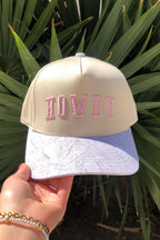 two tone hat - howdy