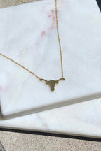 longhorn necklace