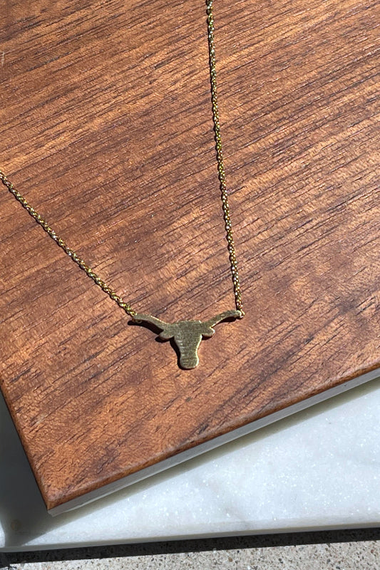 longhorn necklace