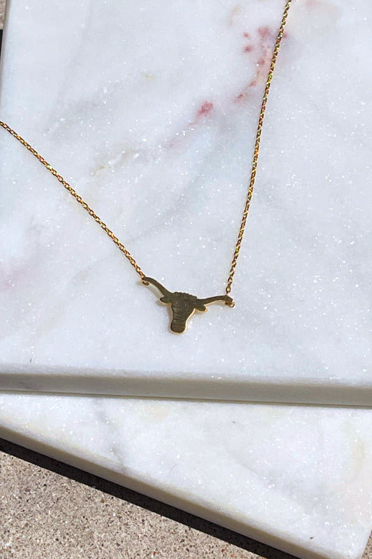 longhorn necklace