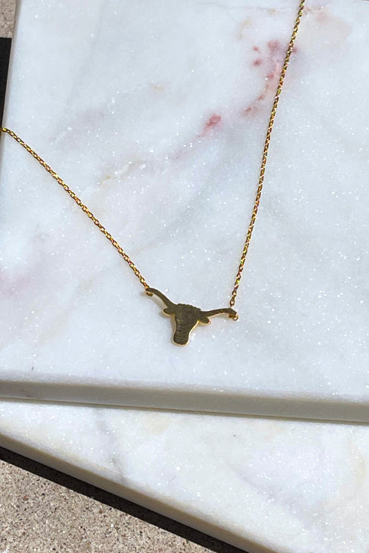 longhorn necklace
