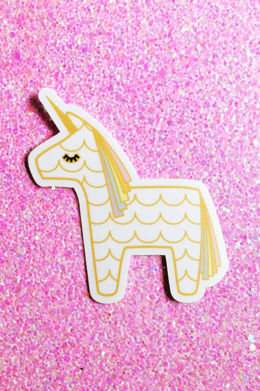 luella sticker - unicorn pinata