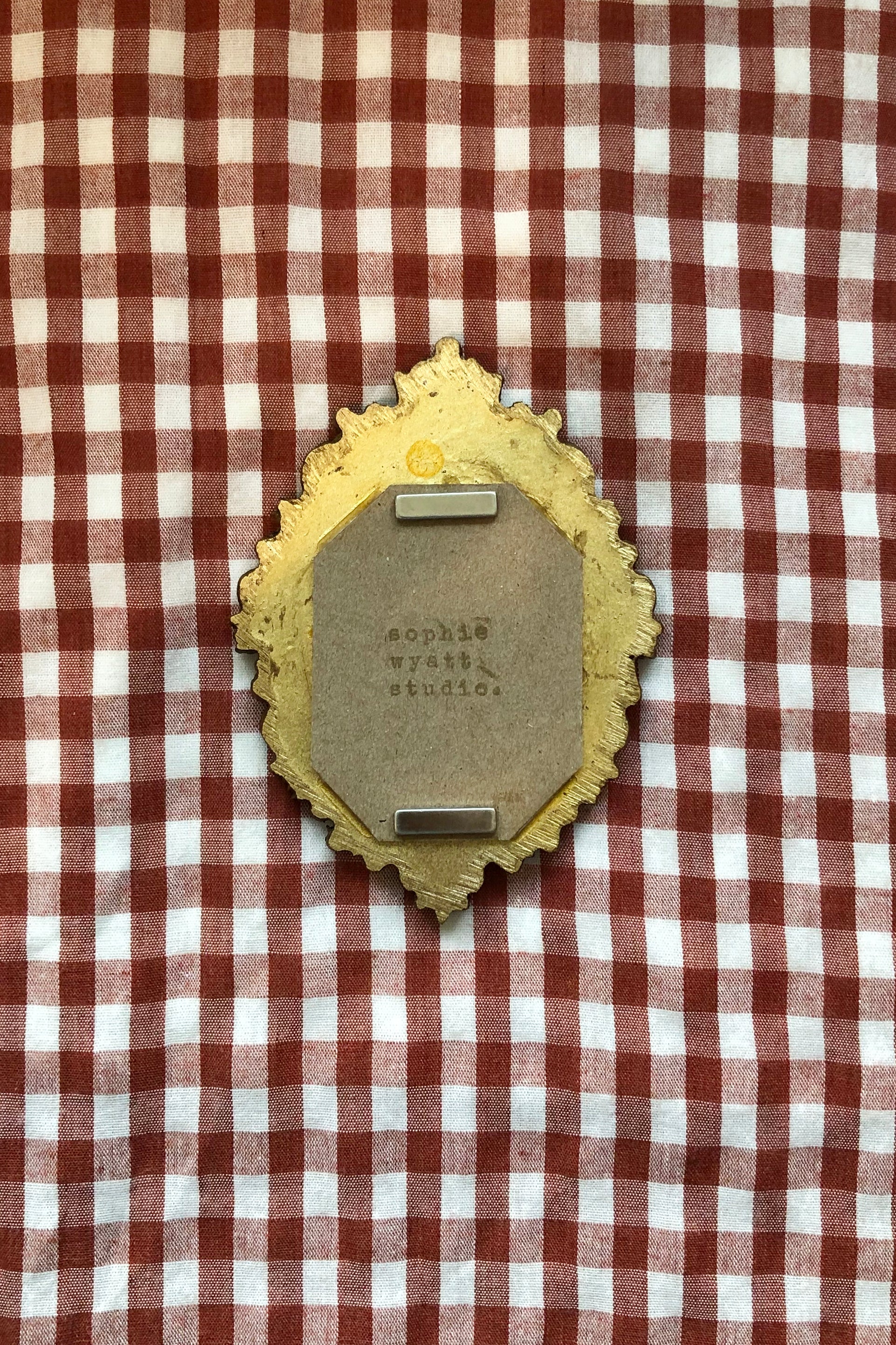 mini gallery magnet - marigolds