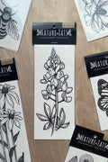 bluebonnet temporary tattoo