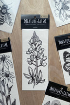 bluebonnet temporary tattoo