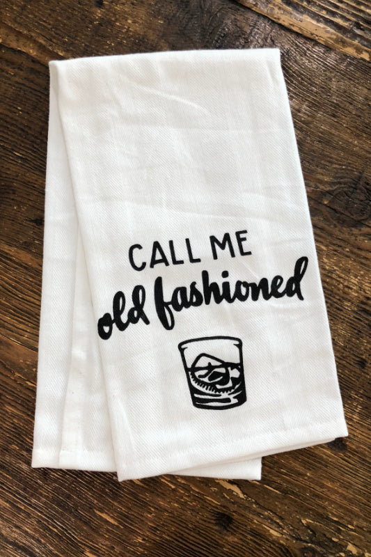 kitchen towel - old fashionedv