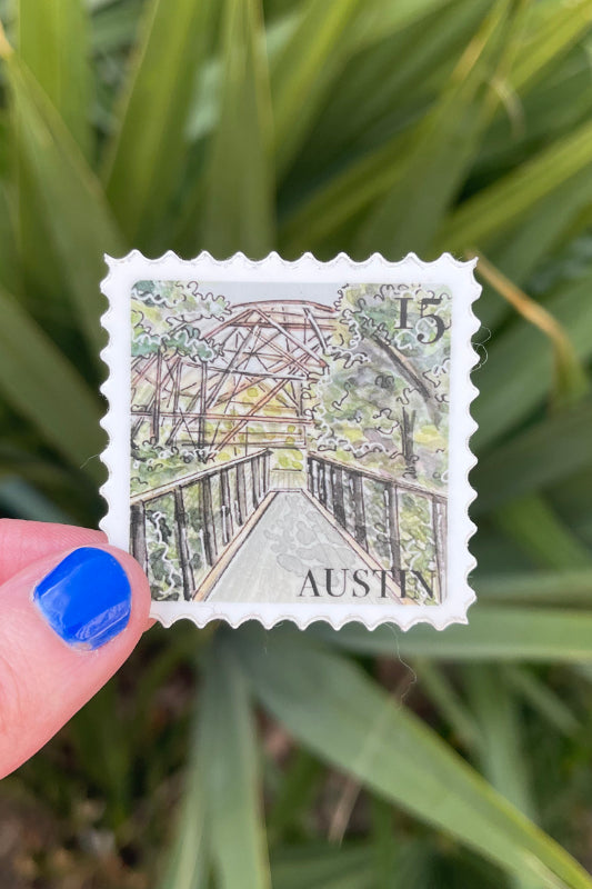 pease park stamp sticker