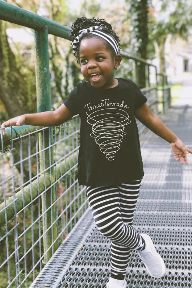 kid's texas tornado tee - grey