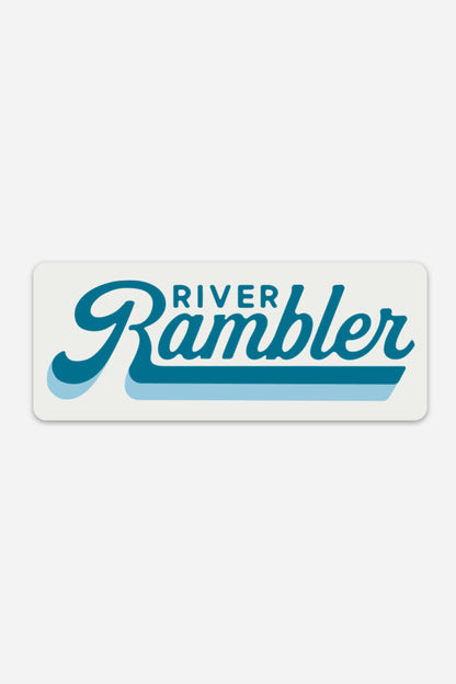 river road clothing co sticker - rambler