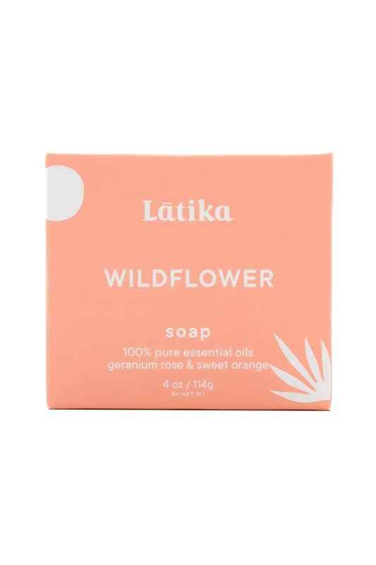 natural bar soap - wildflower