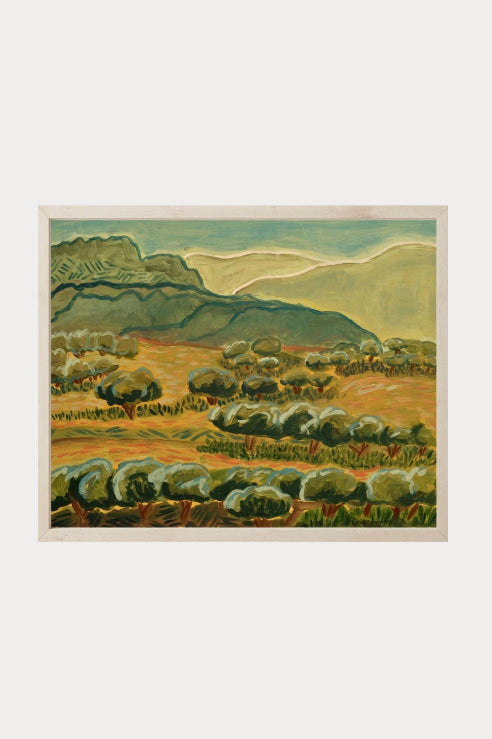 Summer Hill Country Ranch Print | El Baker