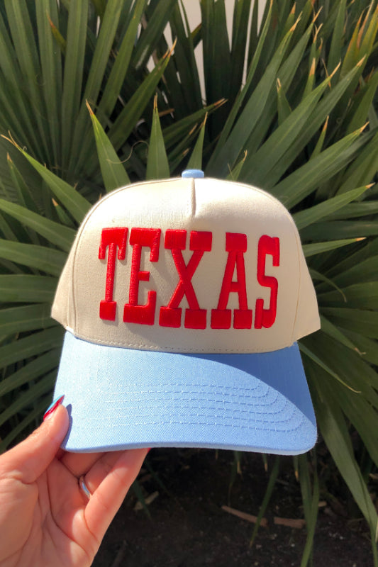 two tone hat - texas