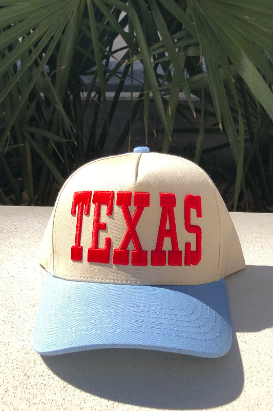 two tone hat - texas