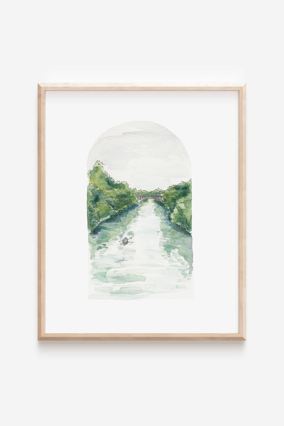 town lake arch print