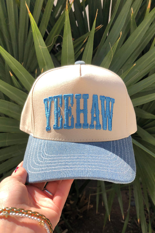 two tone hat - yeehaw