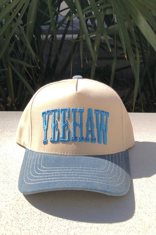 two tone hat - yeehaw
